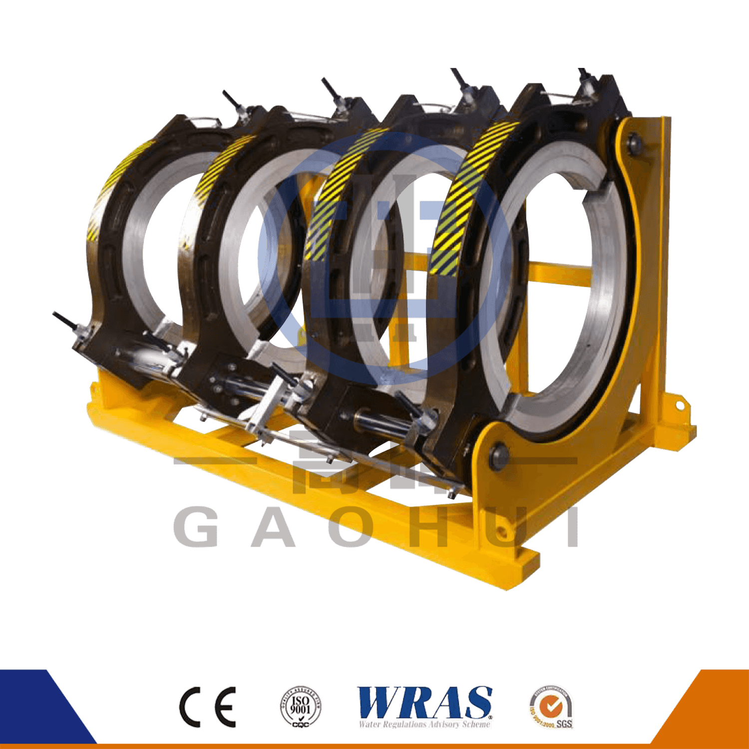 เครื่องเชื่อมความร้อนแบบกึ่งอัตโนมัติ HDPE 500 เครื่อง