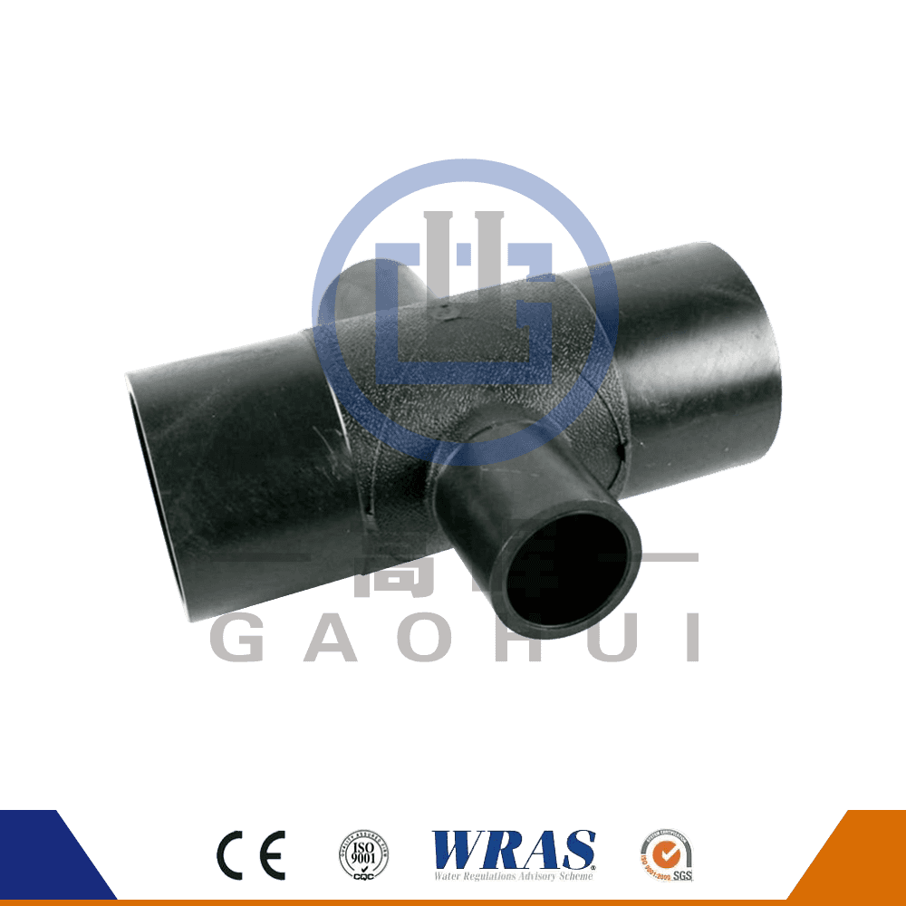 HDPE FUNT FUSION ลดการข้ามข้ามสำหรับท่อน้ำ