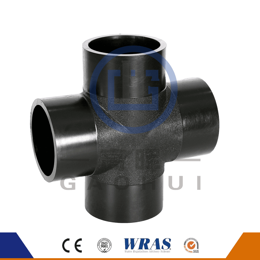 HDPE BUTT FUSION CROSS CROSS เท่ากันสำหรับท่อน้ำ
